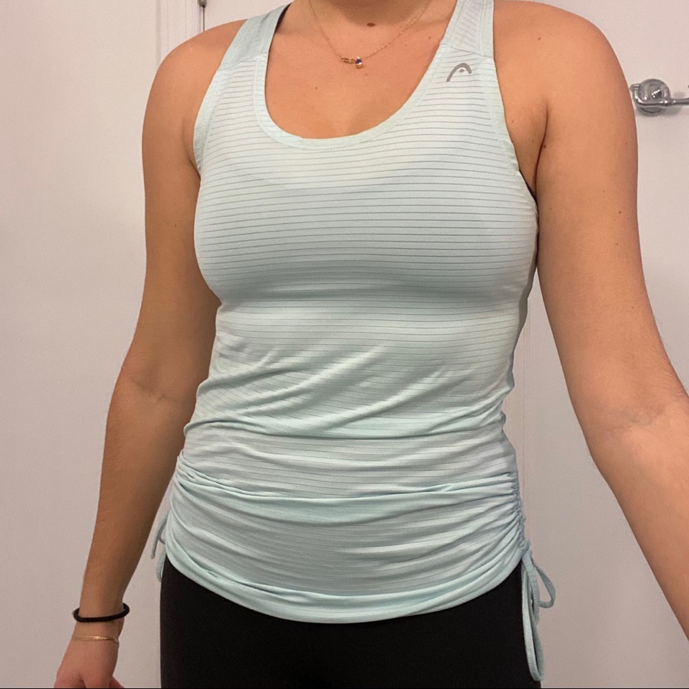 Head Workout Scrunch Tank Top